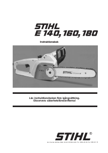 Bruksanvisning Stihl E 180 C Kedjesåg