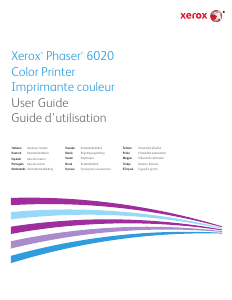 Bruksanvisning Xerox Phaser 6020 Skrivare