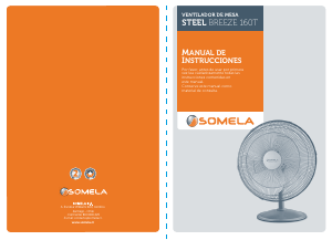 Manual de uso Somela Steel Breeze 160T Ventilador