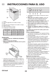 Manual de uso Whirlpool WH1000 M Congelador