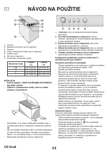 Návod Whirlpool WH1400 Mraznička