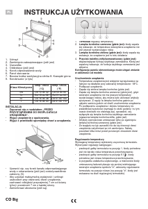 Instrukcja Whirlpool WH5000 Zamrażarka