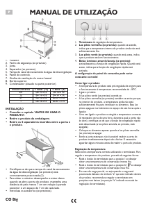 Manual Whirlpool WH5000 Congelador
