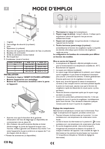 Mode d’emploi Whirlpool WH5000 Congélateur