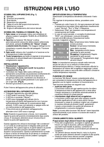 Manuale Whirlpool WHE39332 Congelatore