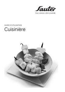Mode d’emploi Sauter SCM 1020 W Cuisinière