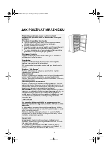 Manuál Whirlpool WVE1680 NFW Mraznička