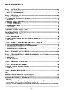 Mode d’emploi Whirlpool WVE22622 NFX Congélateur