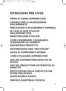 Manuale Whirlpool 20RA-D3 SF Frigorifero-congelatore
