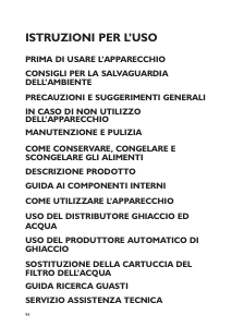 Manuale Whirlpool 20RU-D3 600 Frigorifero-congelatore