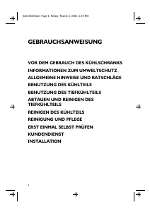 Bedienungsanleitung Whirlpool ARC 2230 Kühl-gefrierkombination