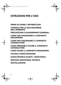 Manuale Whirlpool ARC 2263/AL Frigorifero-congelatore