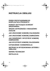 Instrukcja Whirlpool ARC 2263/AL Lodówko-zamrażarka