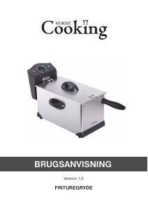 Brugsanvisning Nordic Cooking 3L Frituregryde