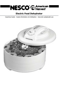 Bruksanvisning Nesco FD-61 Snackmaster Encore Mattorkare