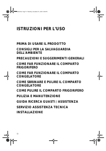 Manuale Whirlpool ARC 2340 Frigorifero-congelatore