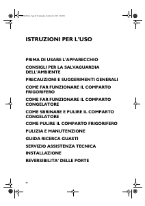 Manuale Whirlpool ARC 2343/AL Frigorifero-congelatore