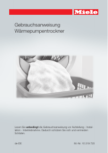 Bedienungsanleitung Miele TKG 840 WP Trockner