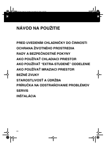 Návod Whirlpool ARC 4010 Chladnička s mrazničkou