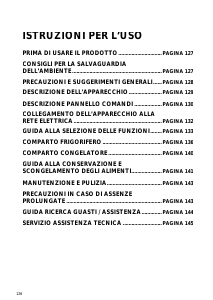 Manuale Whirlpool ARC 4190/AL Frigorifero-congelatore