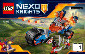 Mode d’emploi Lego set 70319 Nexo Knights La moto-tonnerre de Macy