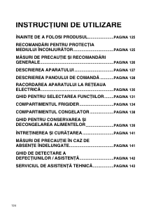 Manual Whirlpool ARC 4190/IX Combina frigorifica