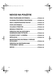 Návod Whirlpool ARC 4324/AL Chladnička s mrazničkou
