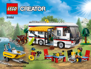 Instrukcja Lego set 31052 Creator Wyjazd na wakacje