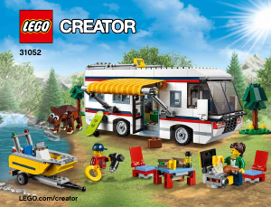 Manual Lego set 31052 Creator Vacation getaways