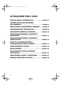 Manuale Whirlpool ARC 5080 Frigorifero-congelatore