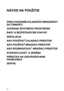 Návod Whirlpool ARC 5550/AL Chladnička s mrazničkou