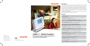 Mode d’emploi Honeywell CM927RF Thermostat