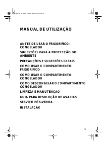 Manual Whirlpool ARC 5580/AL Frigorífico combinado