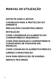 Manual Whirlpool ARC 5662/IX Frigorífico combinado