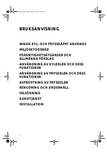 Bruksanvisning Whirlpool ARC 5730 Kyl-frys
