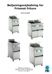 Brugsanvisning FKI FKE 169 DG Frituregryde