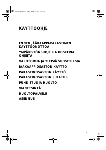 Käyttöohje Whirlpool ARC 5770 Jääkaappipakastin