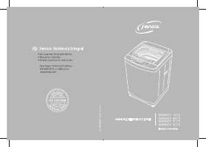 Manual de uso Fensa Infinity 11 SWG Lavadora