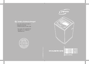 Manual de uso Fensa Intelligent Ultra 9870 BG Lavadora