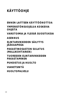 Käyttöohje Whirlpool ARC 6415/AL Jääkaappipakastin