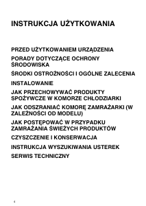 Instrukcja Whirlpool ARC 7296/IX Lodówko-zamrażarka