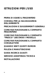Manuale Whirlpool ARC 7490 Frigorifero-congelatore