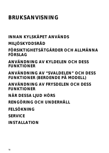 Bruksanvisning Whirlpool ARC 7490 Kyl-frys