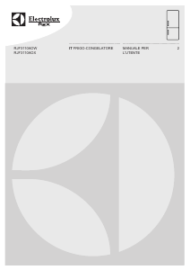 Manuale Electrolux-Rex RJF3110AOW Frigorifero-congelatore