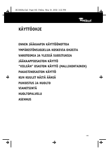 Käyttöohje Whirlpool ARC 7780 Jääkaappipakastin