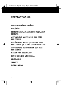 Bruksanvisning Whirlpool ARC 7920 Kyl-frys