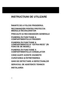 Manual Whirlpool ARC 8110 Combina frigorifica