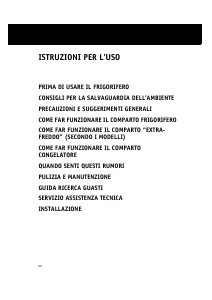 Manuale Whirlpool ARC 8110 Frigorifero-congelatore