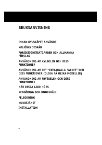 Bruksanvisning Whirlpool ARC 8110/IX Kyl-frys