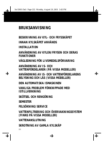 Bruksanvisning Whirlpool ARG 479 Kyl-frys